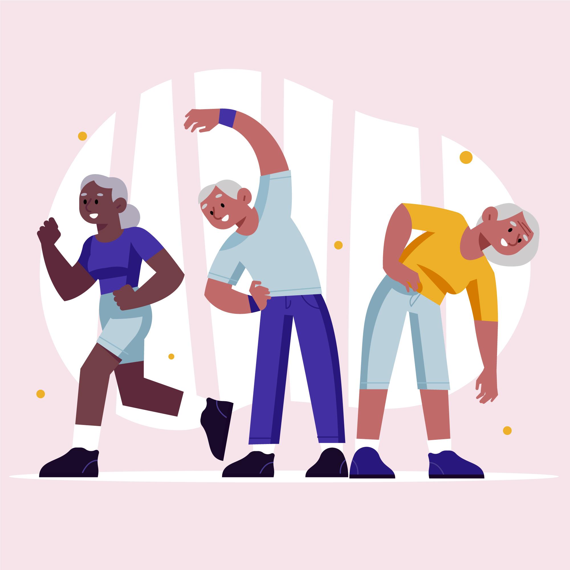 <a href="https://fr.freepik.com/vecteurs-libre/personnes-agees-actives_9470823.htm">Image de pikisuperstar sur Freepik</a>