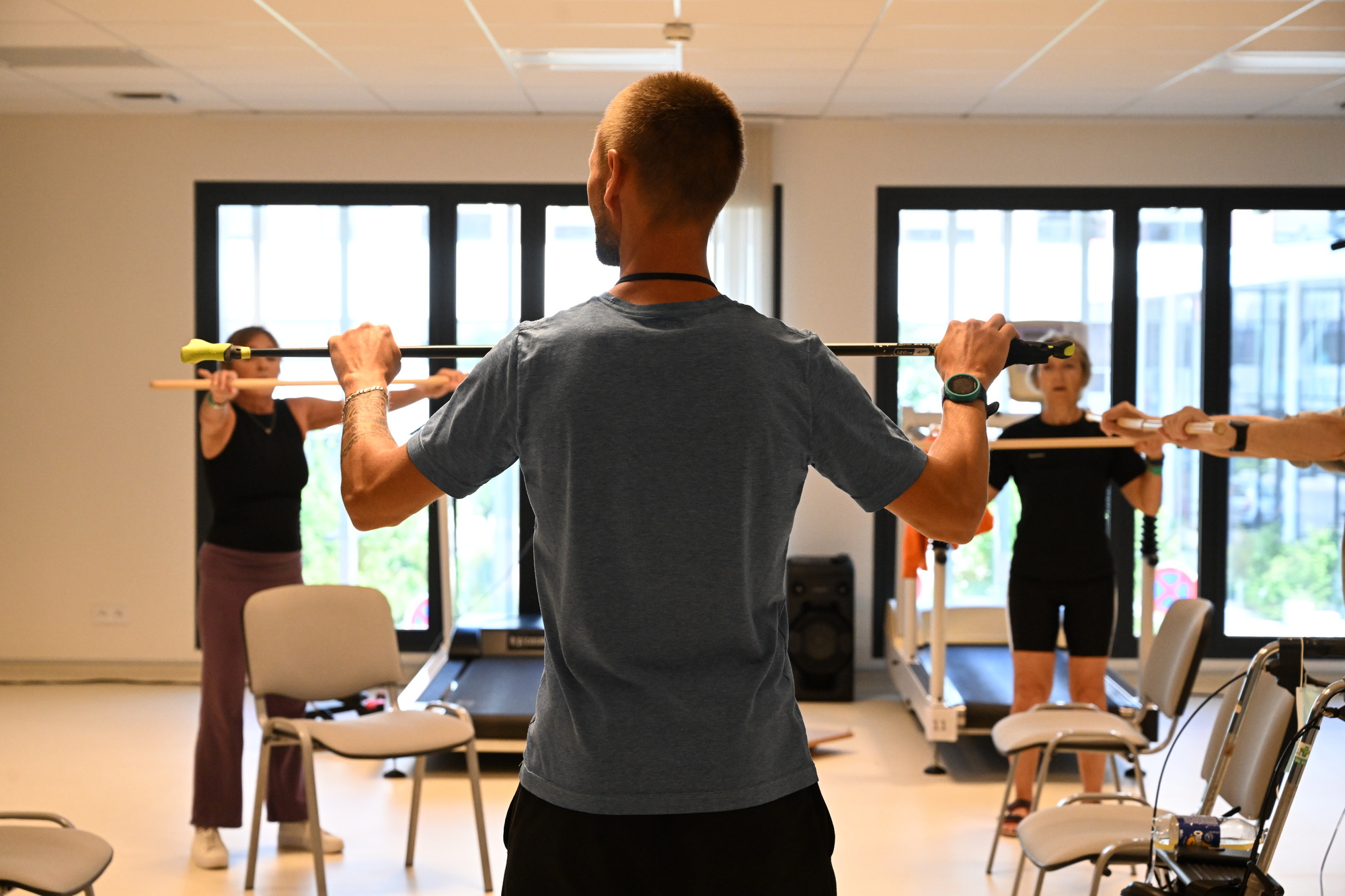 séance de rééducation