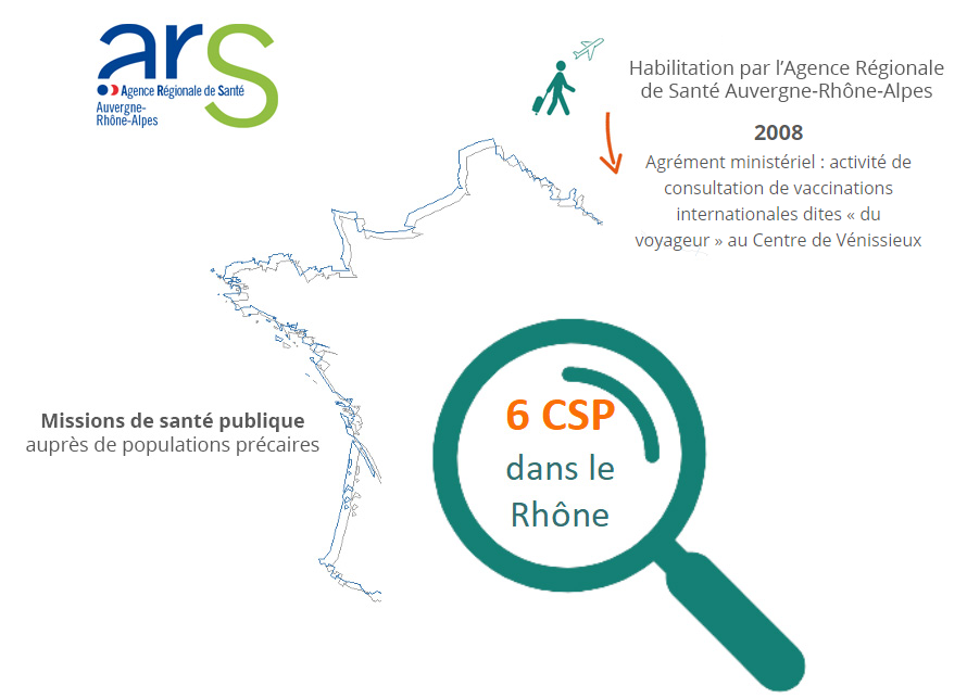 Carte des CSP