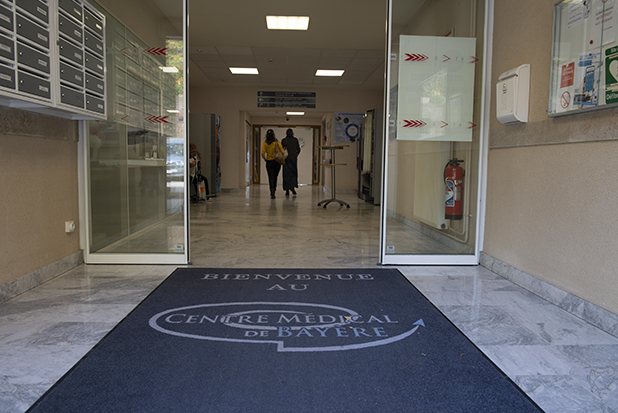 Entrée Centr emédical de Bayère